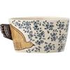 Bloomingville Hezha - Ciotola in gres blu e marrone