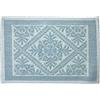 Markotex Tappeto Sardo Stuoia Passatoia tappeto bagno 100% Cotone Made In Italy prodotto in sardegna (Cielo, 40x60)
