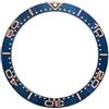 ROUHO 38mm Ghiera Orologio Inserto Lega Anello Sostituzione Inclinato Quadrante Inlay 30,7mm Pezzo per Omega Seamaster Diver 300M - A12