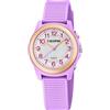 Calypso Orologio Analogico Bambino in Caucciù Viola - Movimento al Quarzo - Orologio Infantile - Vetro ad Alta Resistenza - Resistente all'Acqua 10 ATM K5823/4