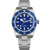watchdives San Martin SN008GD BB58, orologio subacqueo da 40 mm, NH35, orologi meccanici automatici, orologio subacqueo di lusso 20 bar, impermeabile da uomo, Sn008gd / blu bianco, Bracciale