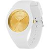 BIEWO Orologio da polso da donna, serie Jelly, sportivo, con cinturino in silicone, impermeabile, orologio da polso per giovani donne, orologio elettronico al quarzo, Oro bianco