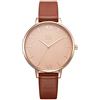 SHENGKE Moda Donna Orologio da polso Cinturino in pelle Orologio da donna impermeabile semplice, casual, elegante