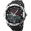 zwxqe Orologio solare da uomo, a energia solare, orologio digitale da polso, orologio alla moda con display della data, accessorio durevole per ragazzi fitness drive, lavoro sul campo e uso sportivo