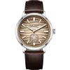 Sea Gull SEA-GULL Orologio meccanico automatico da uomo, quadrante Polaris Sub, movimento Seagull ST17, lancette luminose, vetro zaffiro, acciaio inossidabile 316L, resistente all'acqua, 6180, Cinturino