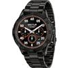 Sector No Limits Orologio Uomo, Analogico, al Quarzo, Multifunzione, Cinturino in Acciaio, Collezione 270 - R3253578031
