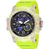 Gosasa Orologio sportivo da uomo, multifunzione, stile militare, con funzione S-Shock, digitale, a LED, impermeabile, con allarme, 8007_traslucido e verde, Sport