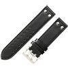 ROUHO Morbida Vera Pelle Cinturino Orologio Ricambio Cinturino, Doppia Fibbia ad Ardiglione per Hamilton Khaki Field H70595593 & H70655733