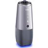 COOLPO Telecamera smart 360° per videoconferenza, con microfono, definizione 4K con microfono, ricezione vocale da 4,6 m, USB Plug and Play, Webcam per conferenze per Zoom, Skype e Hangout