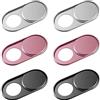 LATRAT Slider Camera Cover 6 pcs Webcam Cover Laptop Accessories Fine Protezione Della Fotocamera Dunner Webcam Cover Slider per Tablet Laptop &Smartphone Usw
