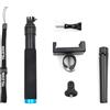 MOOKEENONE 180° Rotazione Selfie Stick Treppiede Strap Supporto Supporto per fotocamera, Telefono per GoPro Hero 7 6 5 4 Series
