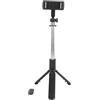 Srliya Treppiede per Selfie Stick con Telecomando, Selfie Stick Estensibile per Telefoni IOS, Treppiede per Fotocamera da 70 Cm per Riprese Orizzontali e Verticali, Compatibile con
