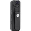 VBESTLIFE Telecamera Indossabile Dal Corpo WiFi 1080P, Bodycam con Visione Notturna, Telecamera Indossabile per le Forze Dell'ordine con Lente Rotante a 180° e Clip Posteriore Magnetica