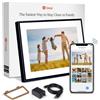 Loop Wi-Fi Digital Picture Frame with Touch Screen, 10-Inch Display, The Only Frame to Offer Text Message Photos Direct to Frame, Easy to use App, Gift to Keep Friends and Family Connected
