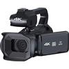 DMETE Videocamera Vlog 60FPS 4K Videocamera fotografica da 64 MP Streaming live Zoom 18X Registratore digitale AF 4quot;Ruota il touch screen Regalo per principianti(64G SD Card,Standard)