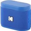 Kodak SOUNDBRIX Altoparlante wireless portatile - Collega fino a 100 altoparlanti - Dock magnetico e potente suono da 5 W - Durata della batteria di 3 ore - Blu