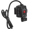 Plyisty Controller Zoom per Fotocamera, Controller Zoom per Videocamera con Connettore a 8 Pin, REC RET Start Stop Zoom E Telecomando per Registrazione Video per Obiettivi PMW EX1 PMW EX3
