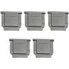 YROHGKPN 5 tappi di copertura per fotocamera Essential per proteggere danni e graffi per ZV1M2 ZV1F / E10 A6000 A7M4 / A7M3
