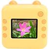Garsent Fotocamera Istantanea 48MP 1080P con Fotocamera Digitale per Bambini, Giocattolo Selfie HD per Bambini con Stampa Termica, Materiale ABS e Silicone per Fotografie con Conto Alla