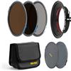 NiSi JetMag Pro MAXMAG - Filtro magnetico Landscape ND per Sony 14 mm F1.8 - ND64, ND1000, True Color CPL, MAX MAG Anello adattatore magnetico, copriobiettivo e custodia per filtro
