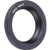 Plyisty Adattatore per Lenti M42 a Micro 4/3, Lega in Lega di Alluminio M42 a Vite su M Monte