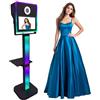 PAAFNN Cabina fotografica portatile a specchio con touch screen da 15,6 pollici, per selfie, fotocamera DSLR con custodia da viaggio, per matrimoni, feste, eventi, colore nero, 15,6 pollici