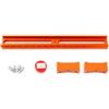 Generico Dovetail Guide, Piastra a coda di rondine Maniglia for telescopio Finder/Base for cannocchiale guida, compatibile for Celestron 8SE C8 C8HD/ C925 C925HD/ C11 C11HD(8SE C8 C8HD Orange)