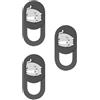 Whltzf 3pcs Cartoon Gattino Coperture Della Macchina Fotografica Webcam Coperture Diapositive Web Camera Del Telefono Della Copertura D