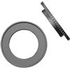 GKYQVE Adattatore professionale per rack filtro in lega di alluminio per macchine fotografiche sportive consente il montaggio di 49 mm Design in metallo leggero Supporto filtro in alluminio a sgancio rapido