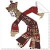 DIYthinker Tradizionale cinese cultura Shadow Play occhiali panno di pulizia del pulitore dello schermo 5PCS Gift