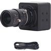 flexman Webcam Didattica con Attacco C/CS per Telecamera Industriale 5 MP con Obiettivo HD Varifocale Manuale da 2,8~12 mm, Uscita USB Telecamera di Sicurezza Digitale 2592X1944p