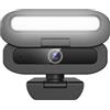 LEIYTFE Webcams USB Con Microfoni Con Cancellazione Del Rumore, Webcam HD Da 12 Megapixel Per Streaming, Autofocus,Webcam USB Plug And Play Per Chiamate Online(2K)