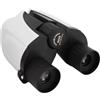 Annadue Binocolo 8X25 Pellicola Verde 16mm Oculare HD Binocolo Compatto Pieghevole per Concerti Teatrali (WHITE)