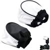 ThtRht Confezione da 2 mini diffusori universali per flash in tessuto morbido, attacco per flash e fotocamere DSLR, flashgun, velocità, rimbalzo, softbox