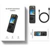 JOJIDE Bodycam, Micro videocamera 1080P WIFI Body Camera Registratore vocale Telecamera di sicurezza Telecamera d'azione Visione notturna