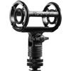 Saramonic SR-SMC2 - Microfono a fucile Shockmount con attacco a scarpa fredda, filettatura da 1/4, 3/8 e 5/8 per fotocamere, treppiedi, supporti e aste del braccio