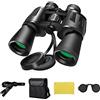 DONGKER 20x50 Binocolo Per Adulti, Binocolo Professionale Con Visione Notturna in Condizioni Di Scarsa Illuminazione Per Concerti Di Viaggio Di Birdwatching