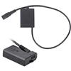 CFTGIW DC a ACK? Batteria Fittizia E10 con Decodificatore Completo per Rebel T3/T5/T6/T7/T100/KissX50/KissX70/1100d 1200d 1300d 2000d 4000 L'alimentazione della Fotocamera Estende la Porta, la