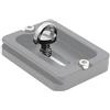 NovelGoal Vite per fotocamera D-Ring 1/4 di pollice per treppiede per fotocamera monopiede Adattatore per montaggio a vite Piastra a sgancio rapido Accessori per fotografia (ferro nichelato)