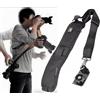 Generico CINGHIA TRACOLLA quick strap compatibile con NIKON fotocamera neck impugnatura spalla cintura polso Z7 Z6 Z5 MARK I II P950 D780 Z50 D6 D3500 COOLPIX A P1000 D850 D7500 D5600 D3400 D500 D5 D7200