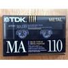 TDK MA110 metallo polarizzato lega di metallo 110 minuti cassetta nastro