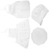 Angoily 2 Set Di Grembiuli Per Con Cappello Da Chef Abbigliamento Da Chef Per Abiti Per Servizi Fotografici Per Neonati Grembiuli Da Cuoco Per Cappello Grembiule E