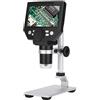 BINGNU Obiettivo zoom, obiettivo varifocale, Microscopio digitale G1000 8MP 1-1000X for microscopi con lente d'ingrandimento ad amplificazione continua 1000X elettronica da 4,3 per video industrialeVideo i