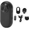 LICAEVEY Action Camera 1080P HD Grandangolare, Videocamera Indossabile con Registrazione a Loop Magnetico con Schermo da 0,96 Pollici, per Viaggi in Bicicletta per Sport All'aria Aperta (BLACK)