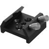 ELAYARD Base Coda di in Lega di Alluminio con Filettatura per Telescopio Astronomico Resistente alle Intemperie Portatile e Compatibile per Astrofotografia e Puntamento Rapido