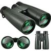 LUXUN Binocolo 15x56 ad alta capacità di raccolta della luce, binocolo adulto impermeabile, con borsa e tracolla, ideale per la caccia