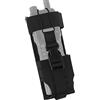 ACEXIER Universale Radio Pouch Multi Piattaforma Radio Telaio Mk5 MPRC MOLLE Retenton Generale Borsa Per PRC 163 152 Motorola APX Walkietalkie (Black)