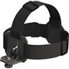 iON Goggle & Head Strap Fascia Elastica per Montaggio di Videocamere iON sulla Testa, Nero