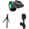 Generic Accessori per telescopi Monoculare 80X100 HD Potente treppiede for telescopio con ingrandimento dello zoom for accessori da esterno(Tripod x Monocular)