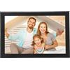 Tbest Frame di Foto Smart Wireless Wifi, Cornice Digitale con Cornice Wifi Smart Fotogramma Fotogramma da 16,7 Pollici Touchscreen Capacitivo HD 9.0 (Spina europea)